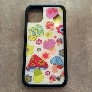 iPhone 11 wildflower mushroom case